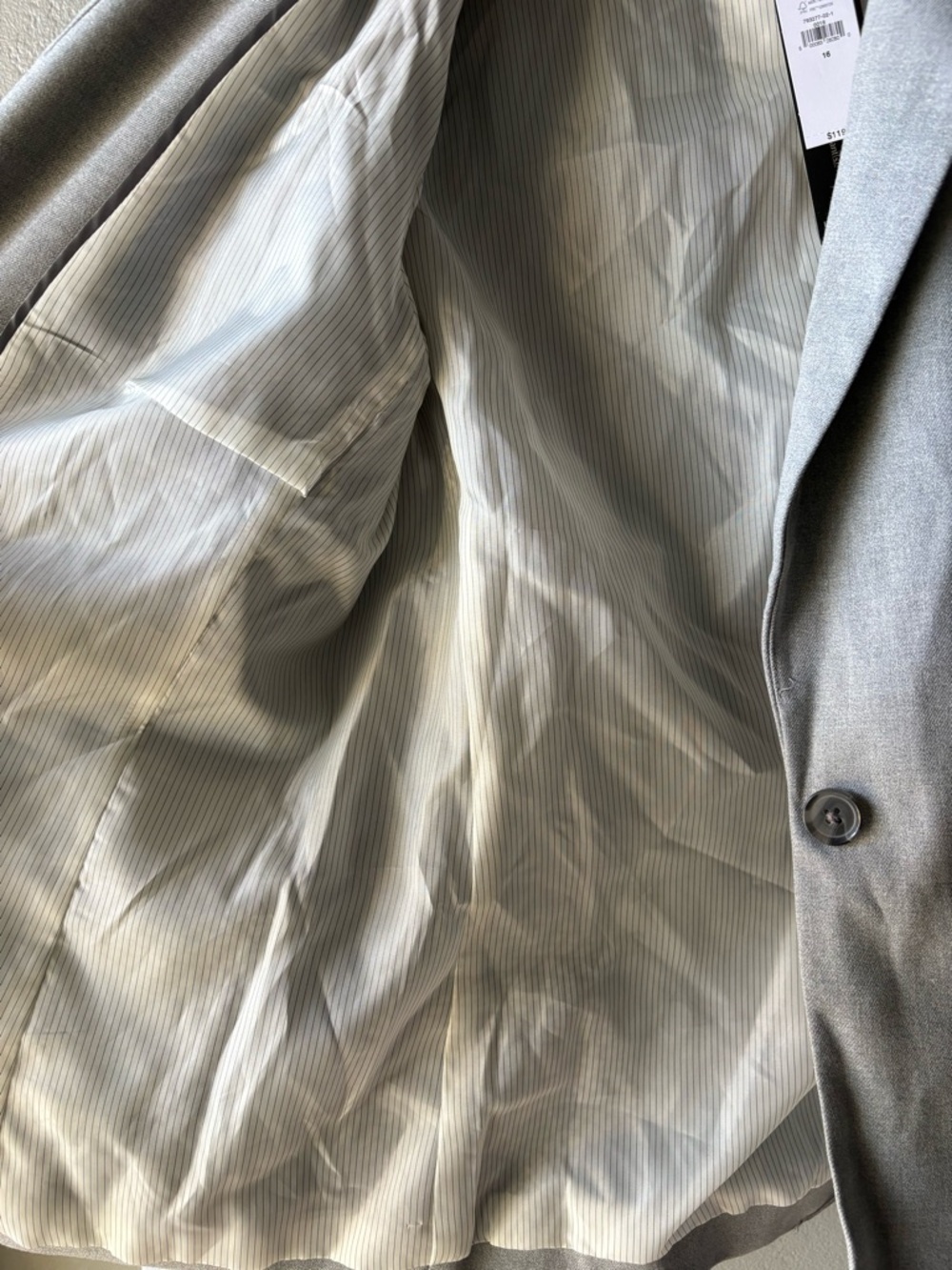 Banana Republic Light Gray Single-Button Blazer - Picture 11 of 11